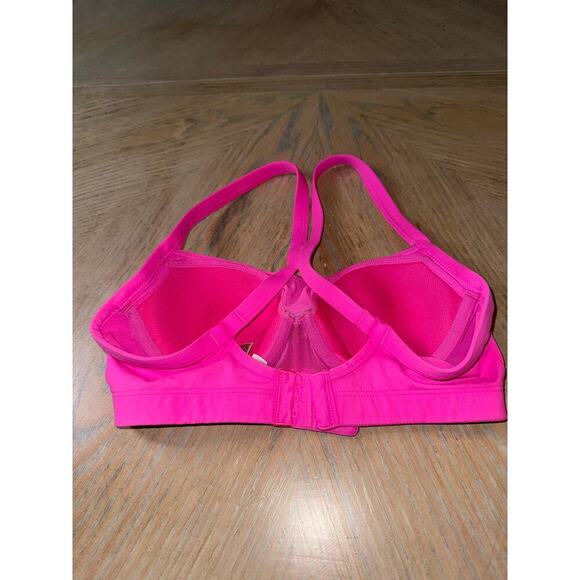 VSX Victoria’s Secret hot pink sports bra size 32C - Picture 4 of 7